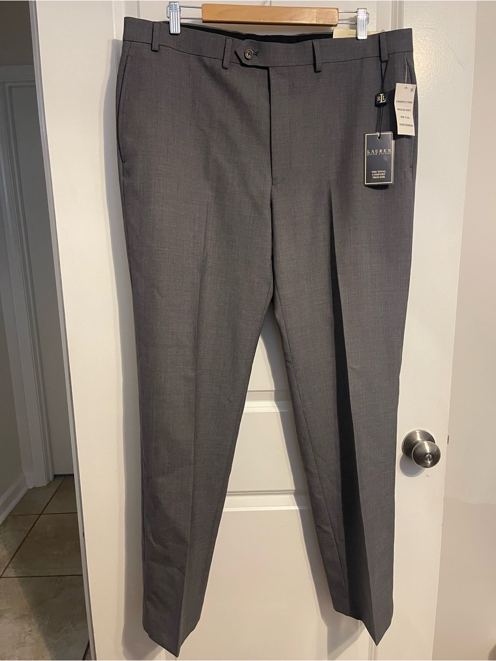 Ralph Lauren Men’s Charcoal Dress Pants